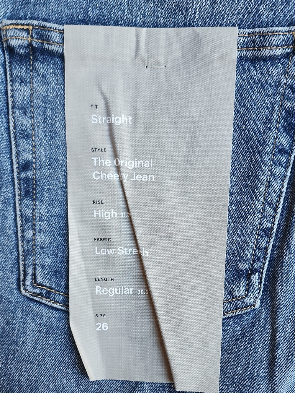 Everlane The Original Cheeky Jean Nwt - Picture 10 of 12